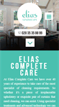 Mobile Screenshot of eliascompletecare.co.uk